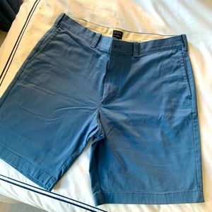 J Crew Shorts. 9” inseam. 34” waist. Medium blue.